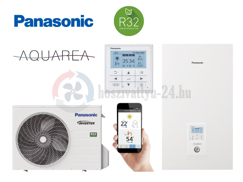 Panasonic WH-UD03HE5/WH-SDC03H3E5 Aquarea levegő-víz hőszivattyú