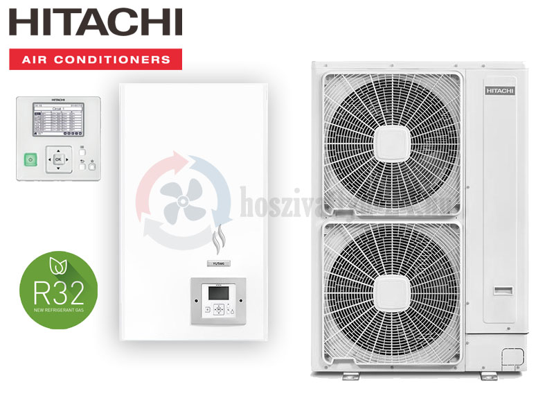 Hitachi Yutaki S RWM-4.ONE / RAS-4WHVNPE levegő-víz hőszivattyú