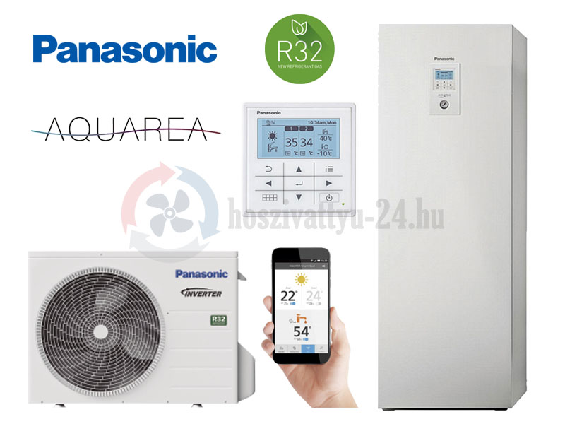 Panasonic WH-UD03HE5-1 / WH-ADC0309H3E5B Aquarea All In One levegő-víz hőszivattyú