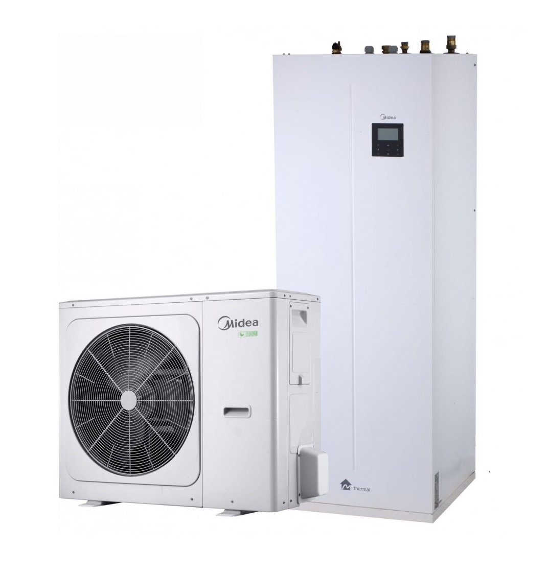 Midea MHA-V16W/D2RN8-B-IWT240 M-Thermal levegő-víz hőszivattyú beépített HVM tárolóval